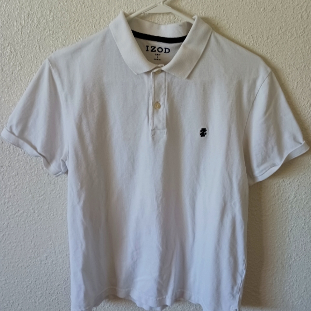 White Izod Shirt